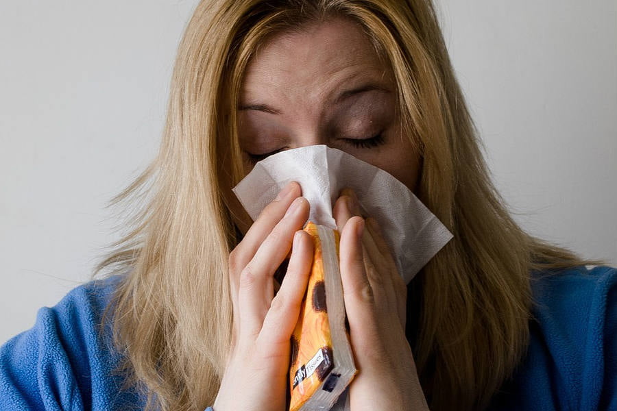 Allergic asthma symptoms